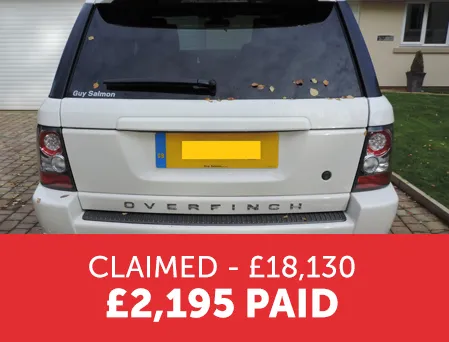 Overfinch Range Rover - Cost Claims Analysis Case